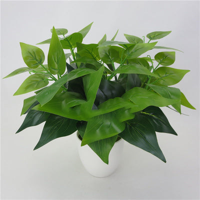 Indoor Desktop Ornaments Simulation Green Dill Bonsai Small Green Plants Fake Flower Decoration