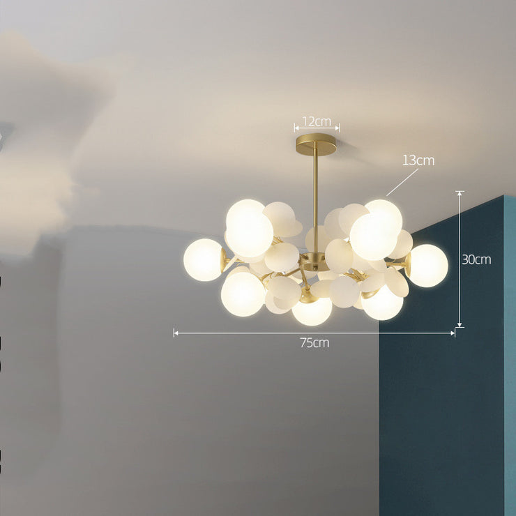 Nordic Chandelier Modern Minimalist Living Room Bedroom Lighting