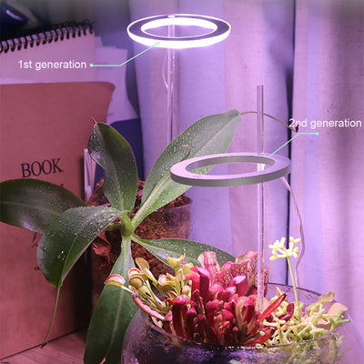 LED Grow Light Full Spectrum Angel Ring Phyto Grow Lamp USB Phytolamp For Plants 5V Lamp Indoor Flower Greenhouse Plant Seedling
