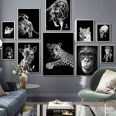 Animal Canvas Poster Art Painting