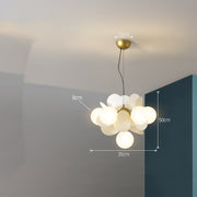 Nordic Chandelier Modern Minimalist Living Room Bedroom Lighting